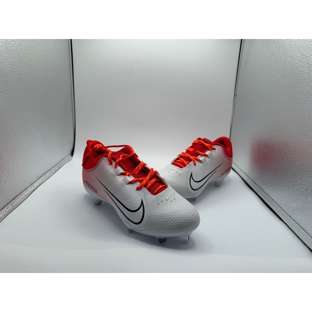 Nike‎ Hyperdiamond 4 Pro Womens Softball Cleats Red White CZ5920-600 Size 8 NEW